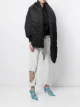 Balenciaga Pre-Owned scarf detail puffer bomber jacket