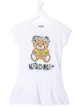 Image 1 of Moschino Kids Teddy-print T-shirt dress
