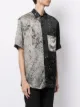 Song For The Mute paint-splatter short-sleeve shirt