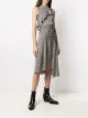 Marine Serre geometric midi dress