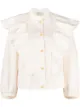 Image 1 of Forte Forte cropped flounce shirt jacket