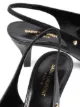 Imagem 2 de Saint Laurent Sapato Carole com tira no tornozelo e salto 60mm
