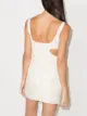 Danielle Guizio Abito con dettaglio cut-out