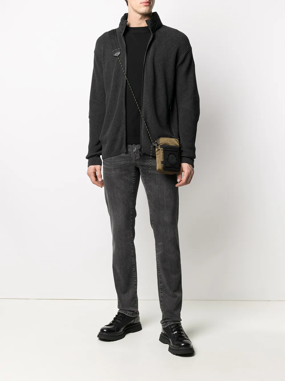 moncler crew neck jumper