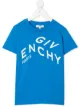 Image 1 of Givenchy Kids logo print T-shirt