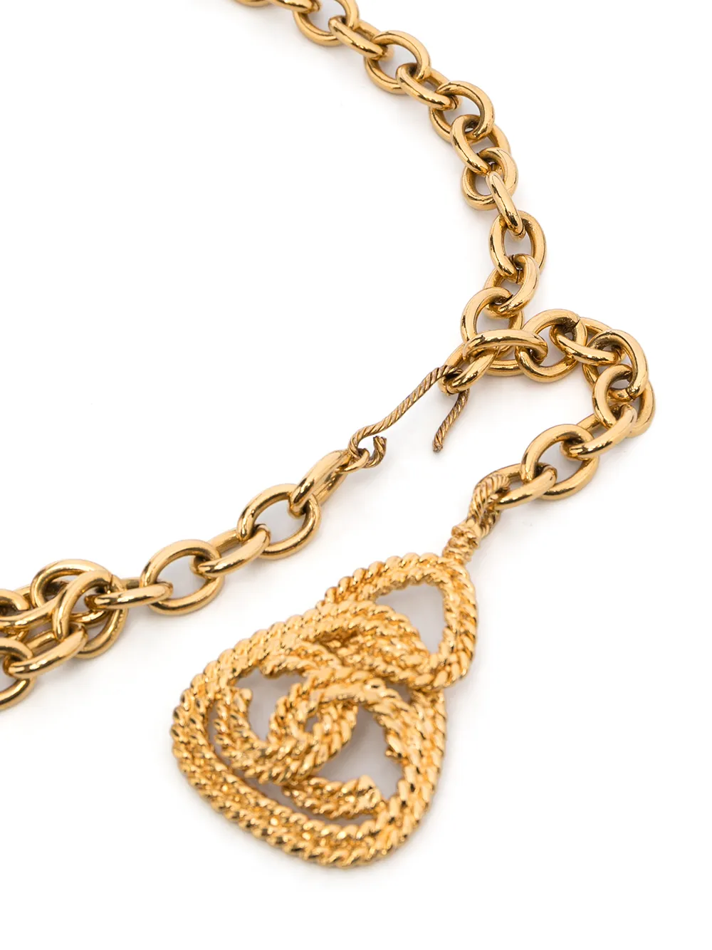 фото Chanel pre-owned цепочный ремень 1996-го года