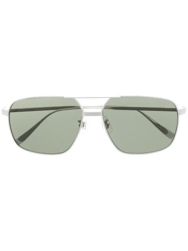 angular aviator sunglasses