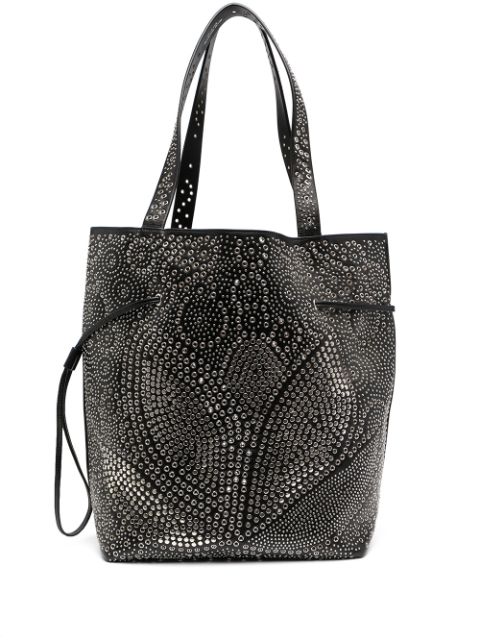 10 CORSO COMO stud-embellished shopper tote