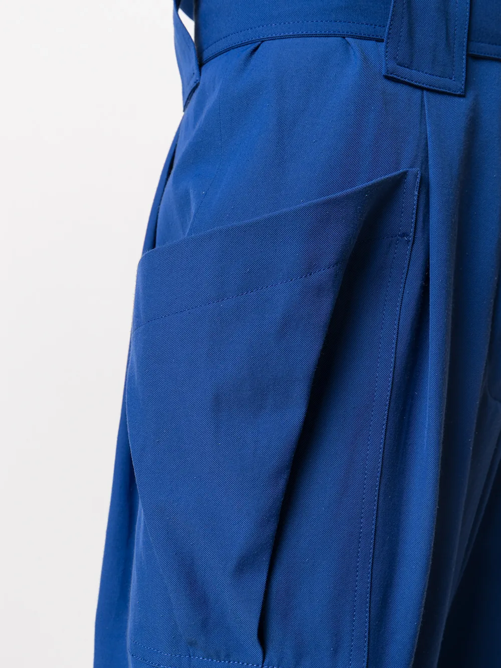 фото Kenzo укороченные брюки с присборенной талией