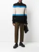 Image 2 of Jil Sander stripe mock neck jumper