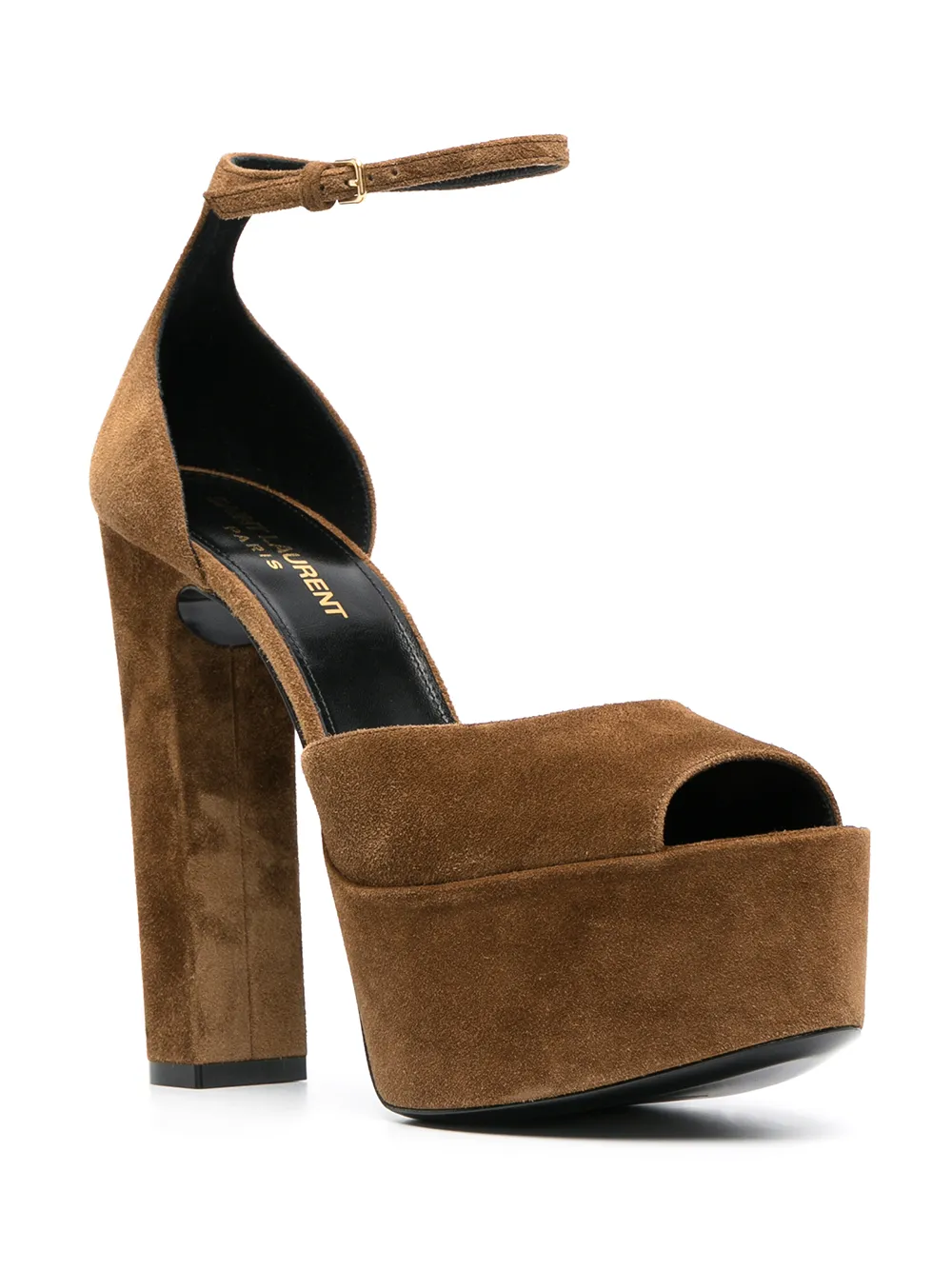 фото Saint laurent босоножки jodie 140 на платформе