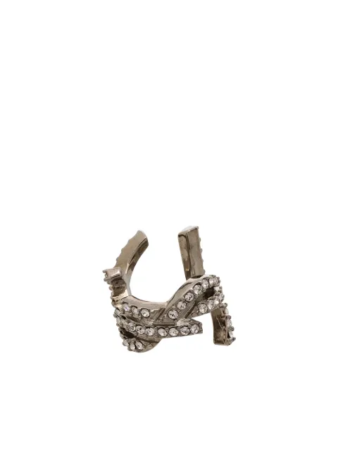 Saint Laurent slip crystal embellished earcuff