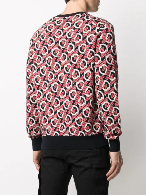 moncler crew neck jumper