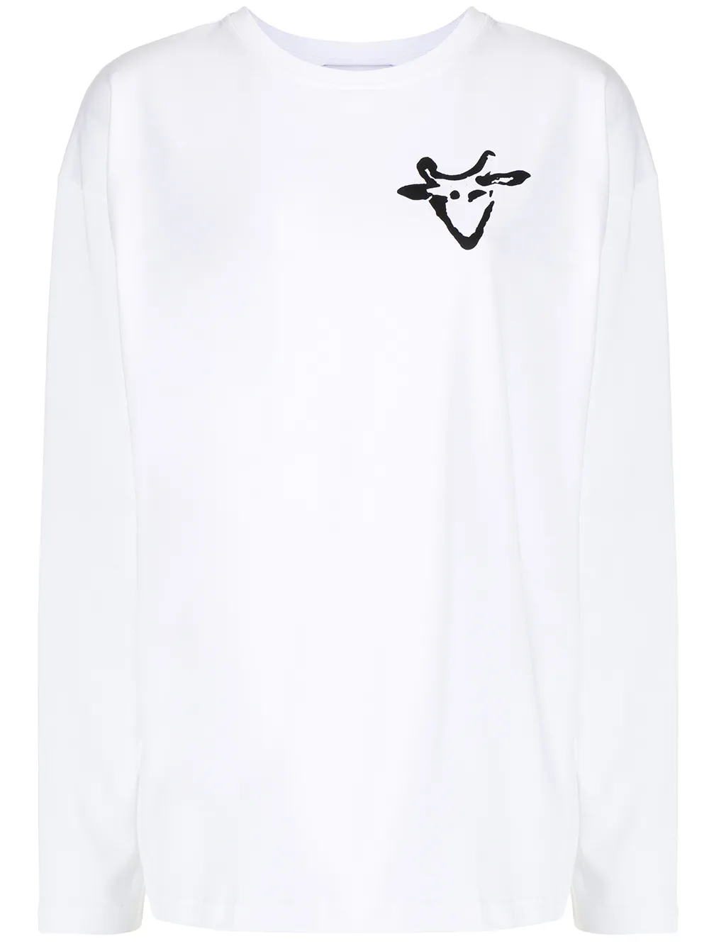 

Kenzo playera con buey estampado - Blanco