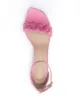 Stuart Weitzman appliqué buckle sandals