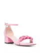 Image 2 of Stuart Weitzman appliqué buckle sandals