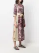 Pierre-Louis Mascia Aloe patchwork print shirt dress