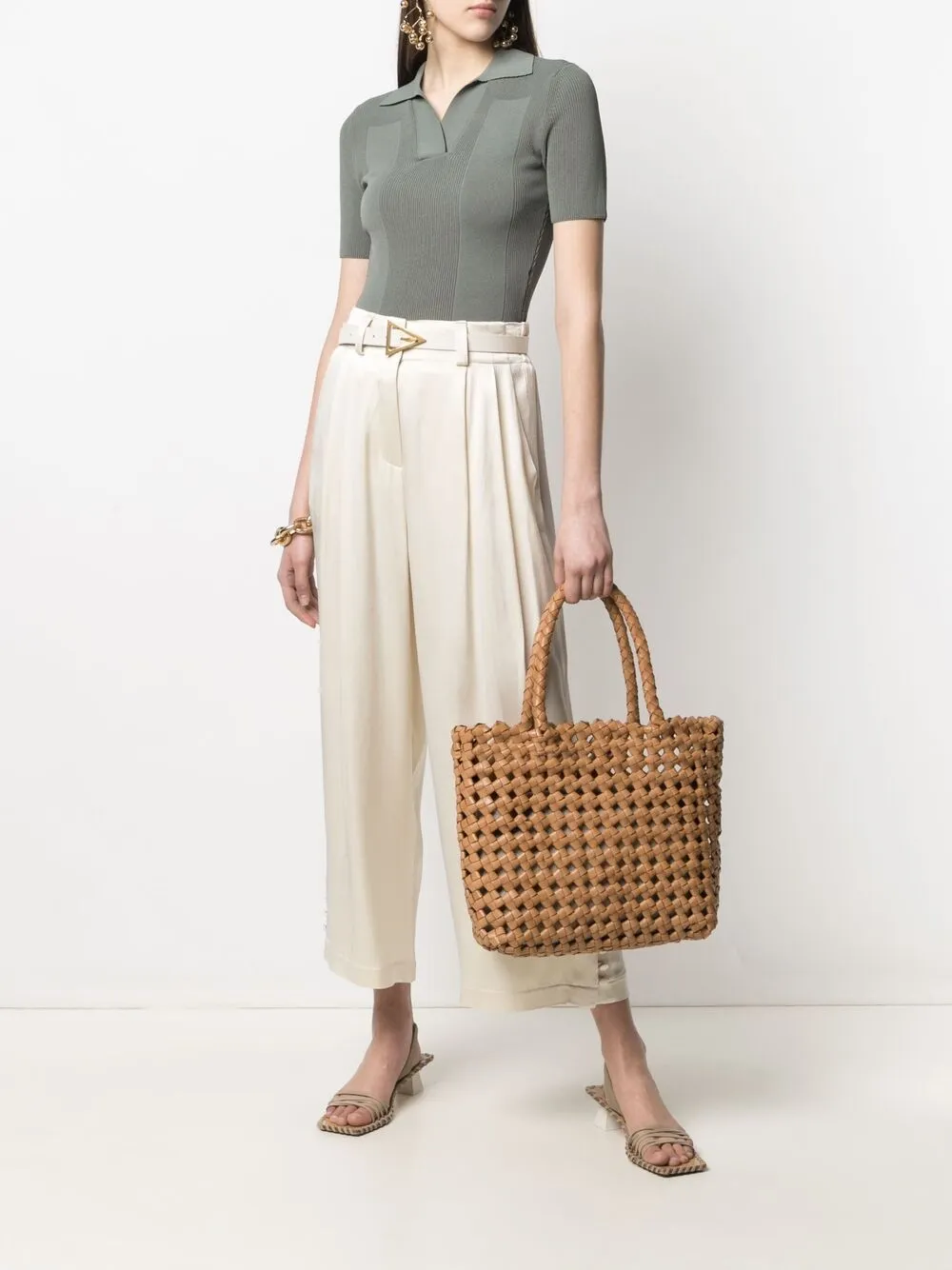 Officine Creative OC Class Woven Tote Bag Farfetch