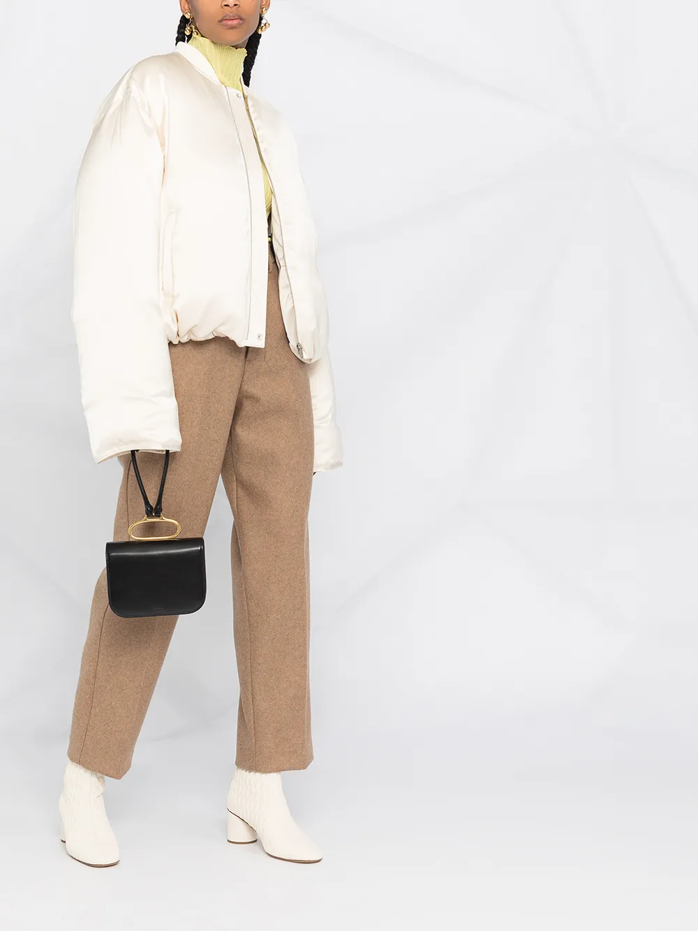 фото Jil sander пуховик с кулиской