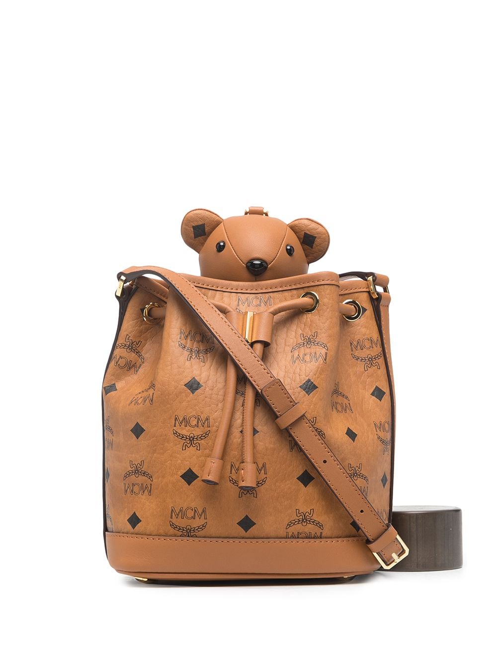 фото Mcm сумка-ведро teddy bear
