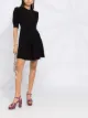Image 2 of See by Chloé puff-sleeve silk minidress