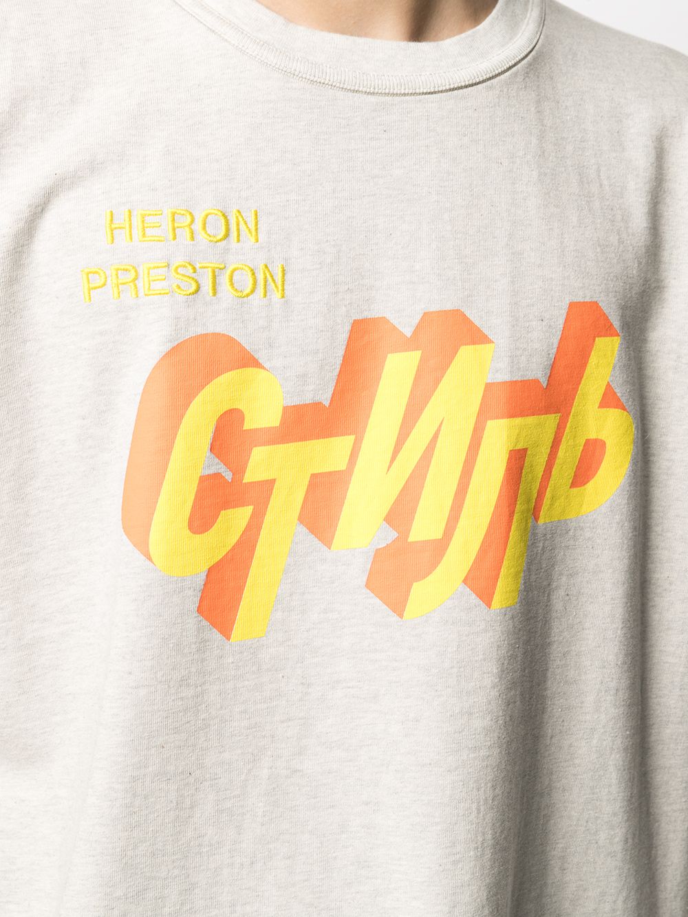 фото Heron preston футболка с графичным принтом 'стиль'