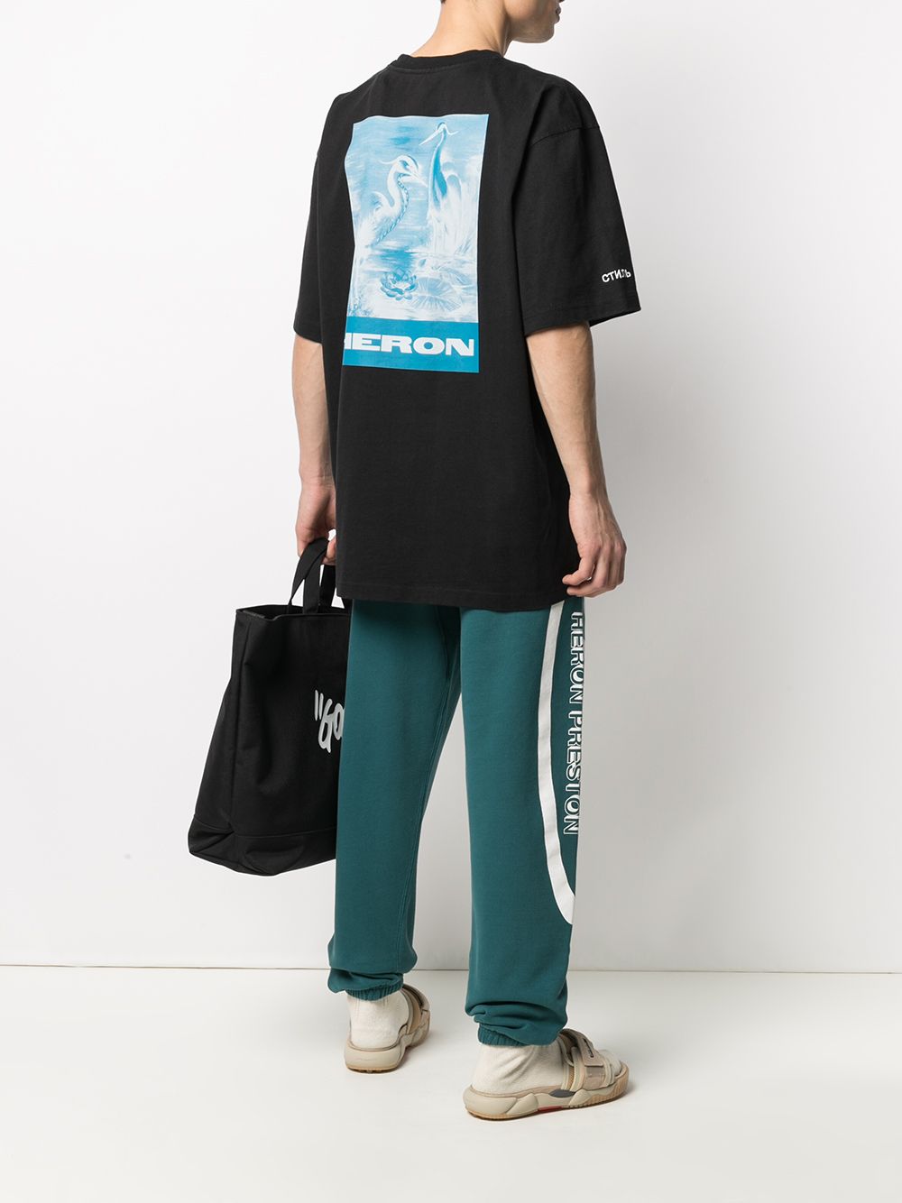 фото Heron preston футболка с логотипом