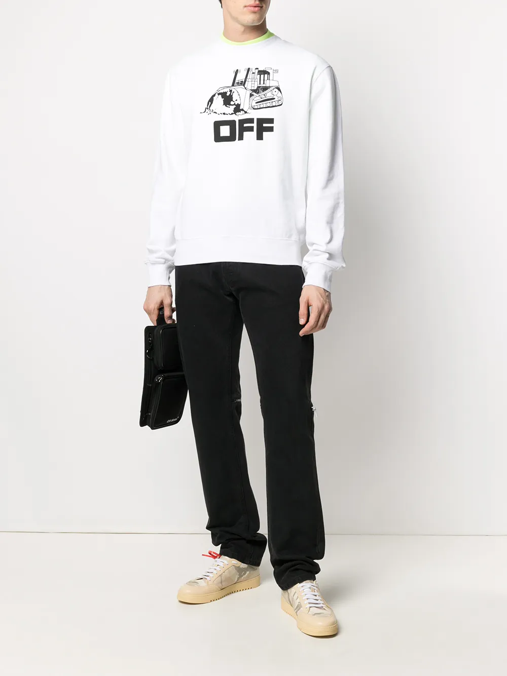 фото Off-white толстовка с логотипом arrows