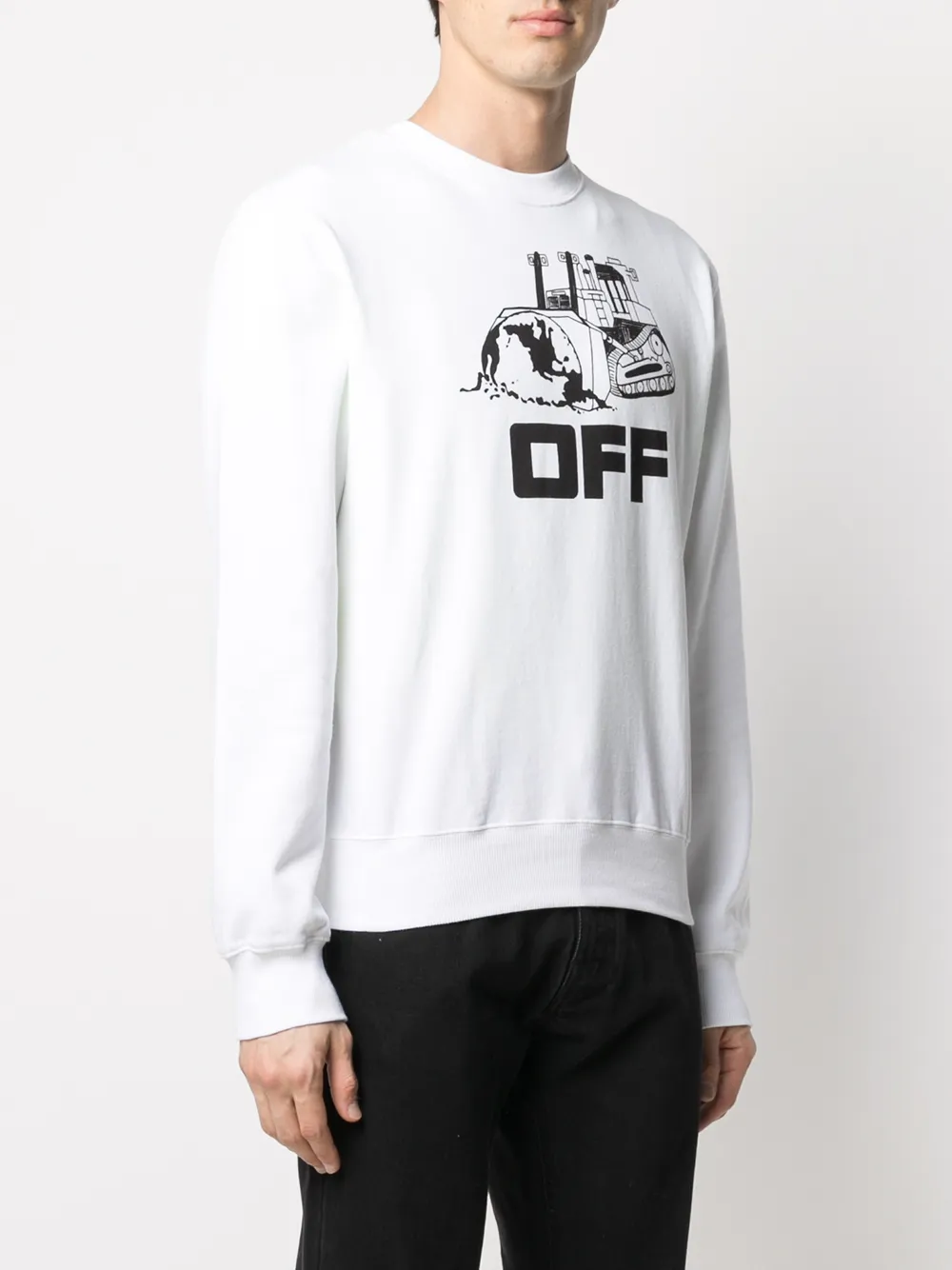 фото Off-white толстовка с логотипом arrows