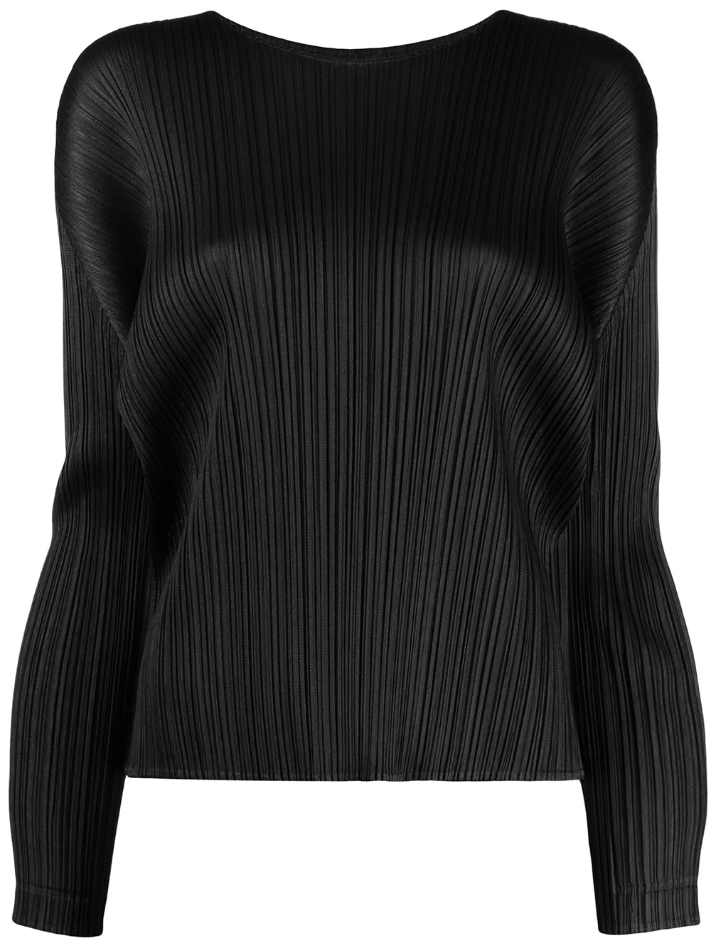 фото Pleats please issey miyake плиссированный топ с длинными рукавами