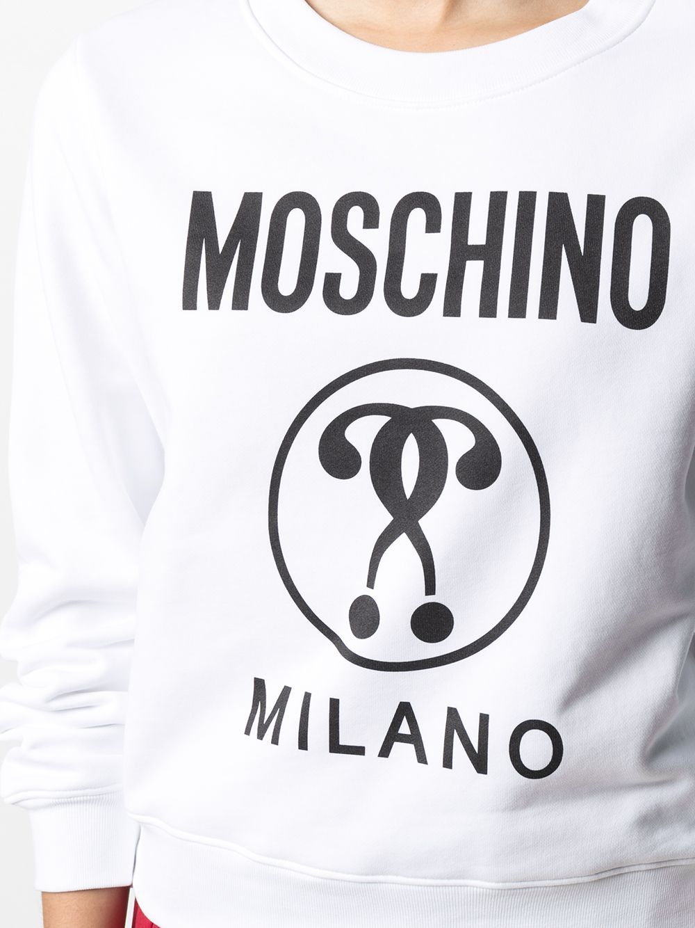 фото Moschino толстовка milano с логотипом