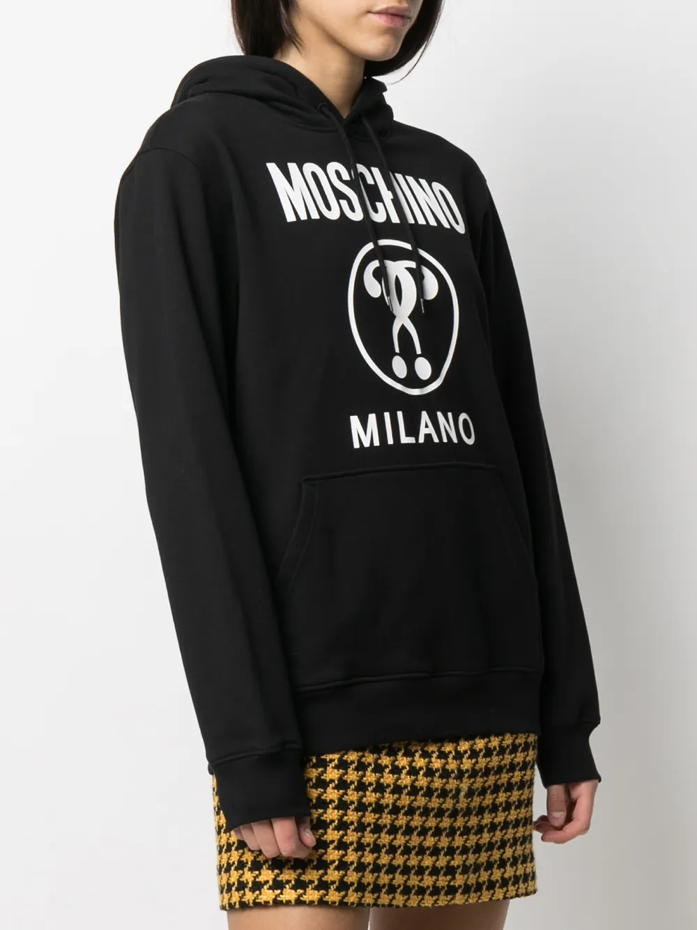 фото Moschino худи double question mark