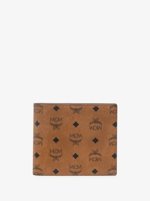 MCM Visetos-print billfold wallet
