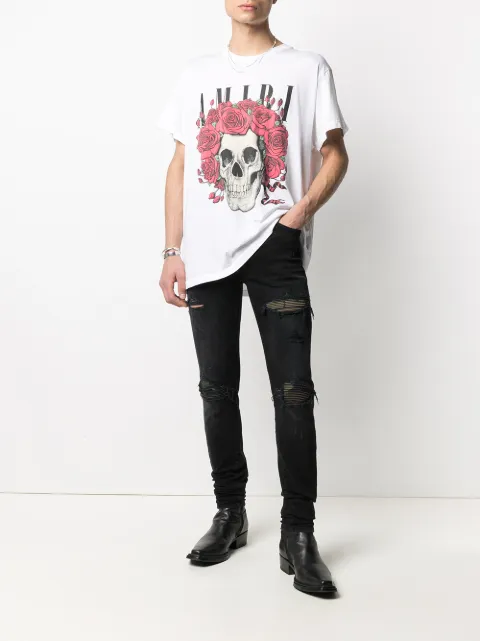 amiri rose shirt