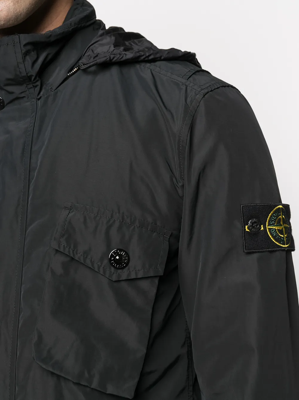 фото Stone island легкая куртка с карманами