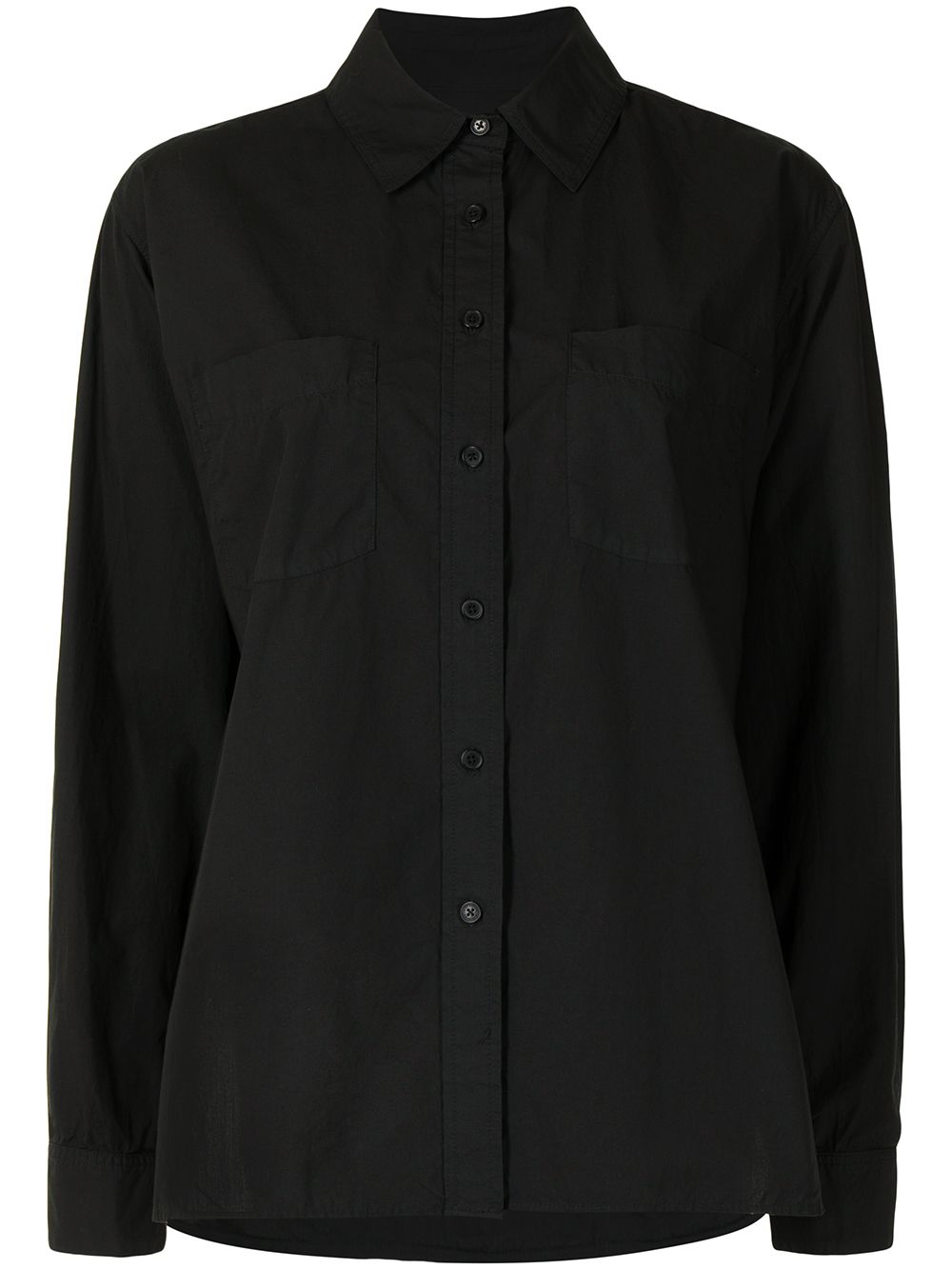 

Nili Lotan camisa manga larga - Negro