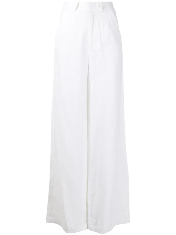 Rachel Gilbert wide-leg linen trousers 