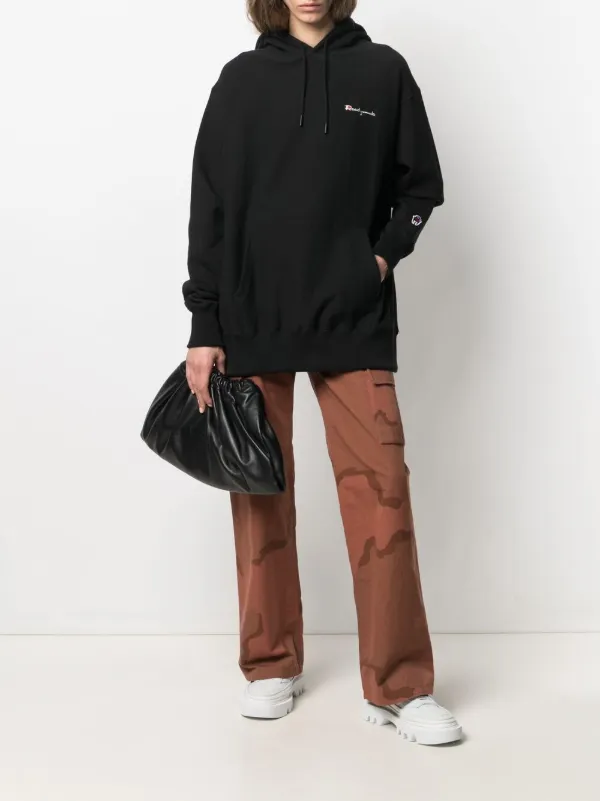 Readymade エンブロイダリー パーカー | ブラック | FARFETCH JP