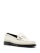 Image 2 of Saint Laurent monogram-plaque slip-on loafers