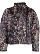 Image 1 of Isabel Marant abstract-pattern moto jacket