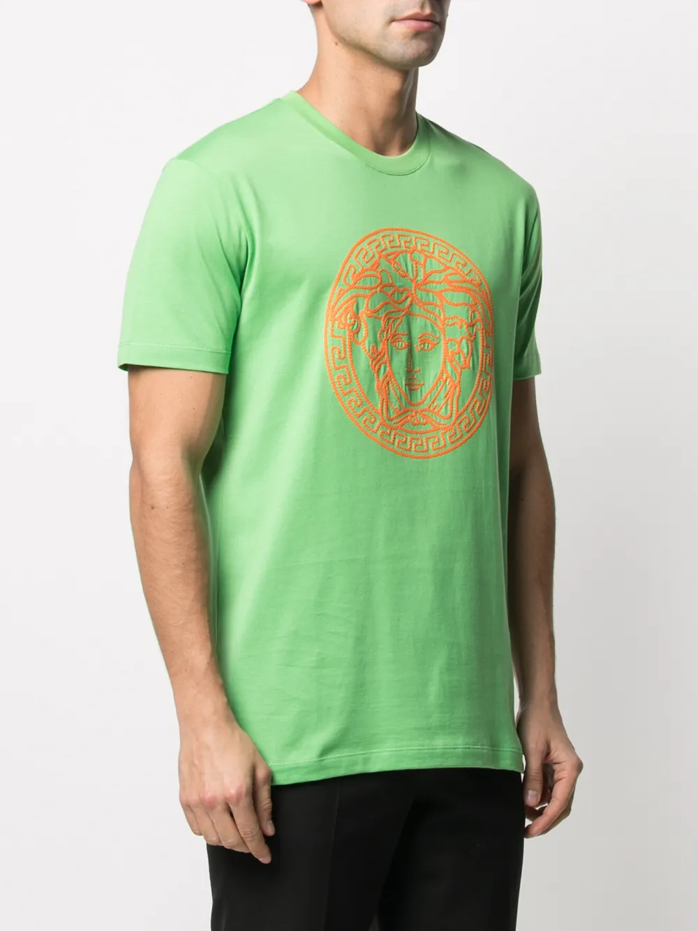 фото Versace футболка с логотипом medusa