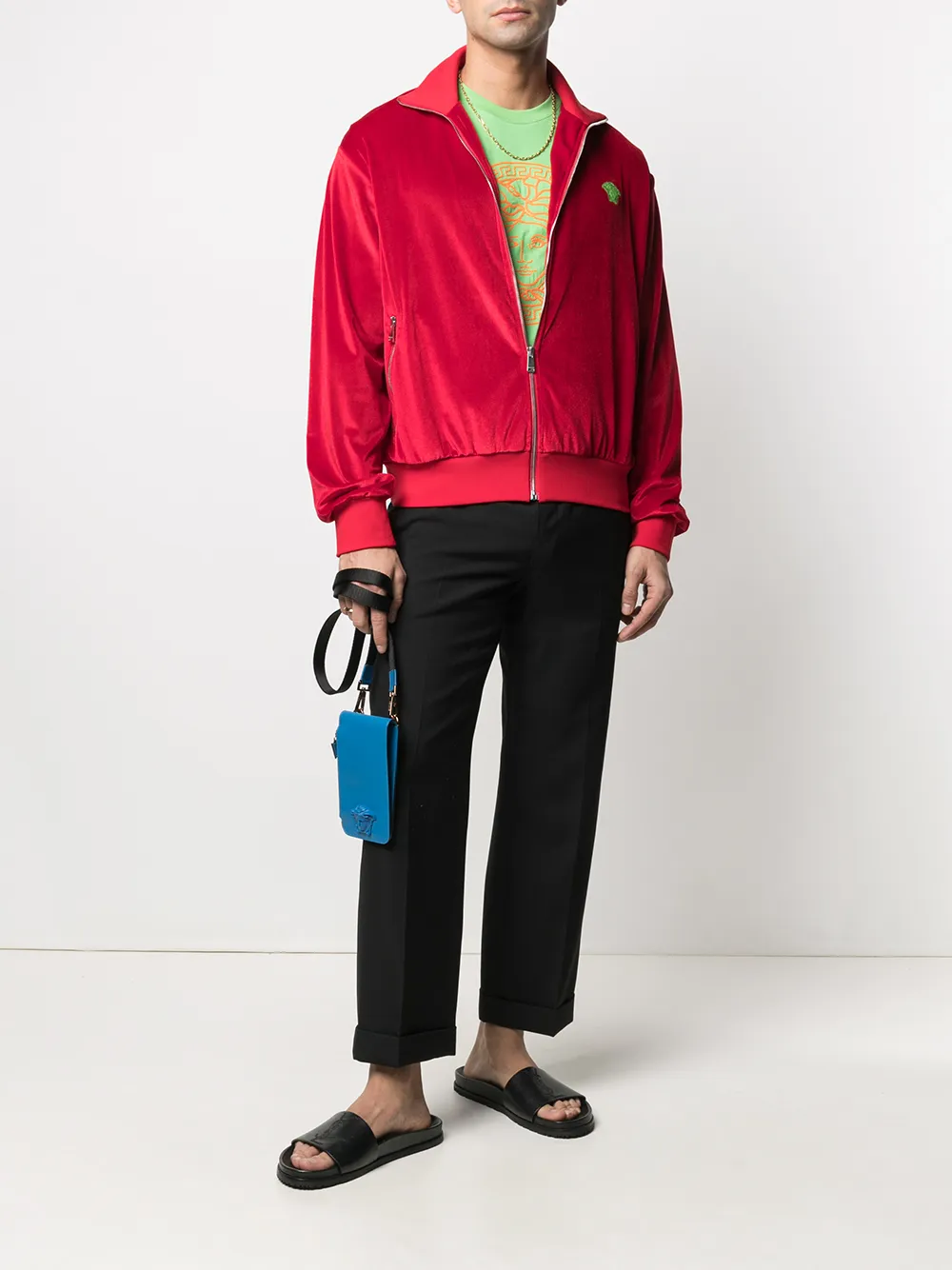 фото Versace футболка с логотипом medusa