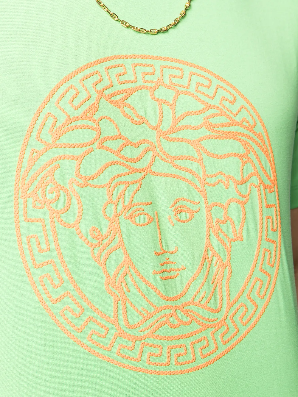 фото Versace футболка с логотипом medusa