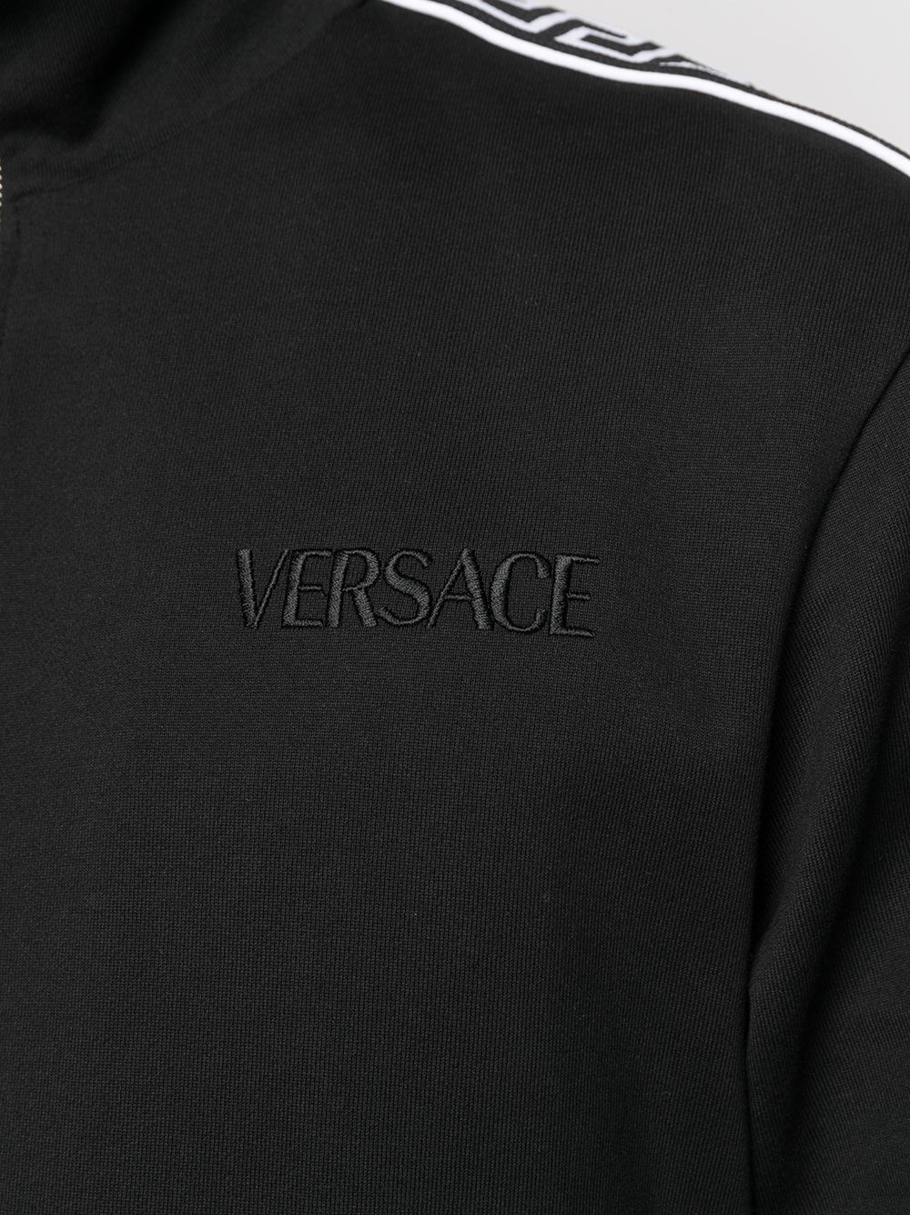 фото Versace свитер на молнии с принтом