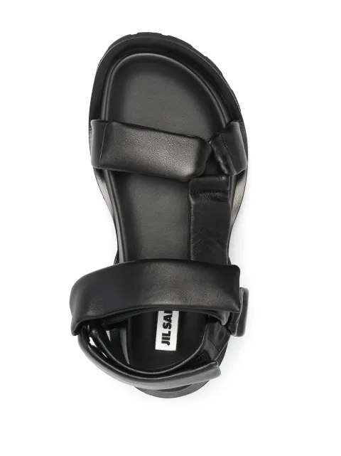 jil sander chunky sandals