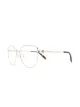 Image 2 of Alexander McQueen Eyewear Rebellion skull charm glasses