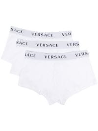 ＜Farfetch＞ Versace ロゴ ボクサーパンツ セット - ホワイト画像