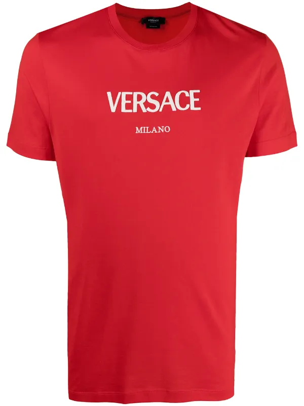 red versace t shirt