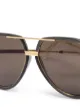 Gucci Eyewear logo-engraved aviator-frame sunglasses