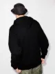 WTAPS logo patch brushed-effect hoodie